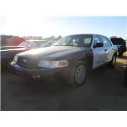 2007 FORD CROWN VICTORIA, VIN/SN:2FAFP71WX7X147106 - GAS ENGINE, A/T