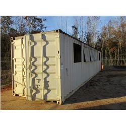 40' STEEL SHIPPING CONTAINER (C-8)