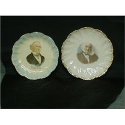 Un lot de 4 assiettes commémoratives célébrant Gladstone....