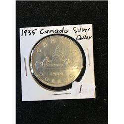 1935 CANADA SILVER DOLLAR!