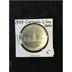 1939 CANADA SILVER DOLLAR!