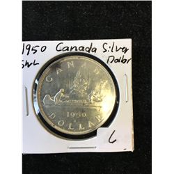 1950(SWL) CANADA SILVE DOLLAR!