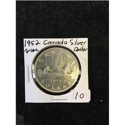 1952 (NWL) CANADA SILVER DOLLAR!