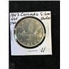Image 1 : 1953 (NSF,FWL) CANADA SILVER DOLLAR!