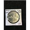 Image 1 : 1954 (SWL) CANADASILVER DOLLAR