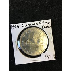 1956 CANADA SILVER DOLLAR!