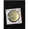 Image 1 : 1957 CANADA SILVER DOLLAR!