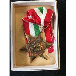 WWII CANADA WAR MEDAL.THE  ITALY STAR!