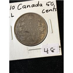 1910 (EL)CANADA 50 CENTS!