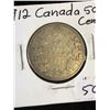 Image 1 : 1912 CANADA 50 CENTS!