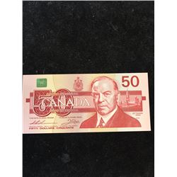 1988 BANK OF CANADA $50 RADAR NOTE!