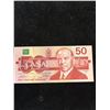 Image 1 : 1988 BANK OF CANADA $50 RADAR NOTE!