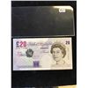 Image 1 : 1999 BANK OF ENGLAND 20 POUND COMMEMORATIVE NOTE!
