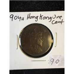 1904H HONG KONG ONE CENT!