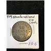 Image 1 : 1909 NEWFOUNDLAND 50 CENTS!