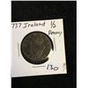 Image 1 : 1737 IRELAND GEORGE II HALF PENNY!