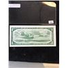 Image 2 : 1954 BANK OF CANADA $1 NOTE! RARER FN PREFIX!