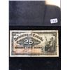 Image 1 : 1900 DOMINION OF CANADA SHINPLASTER!