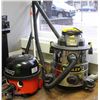 Image 1 : LOT OF 2 VACUUMS, STANLEY SHOP VAC & HENRY VAC