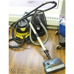 LOT OF 2 VACUUMS, SAMSUNG QUICKJET & SHOPVAC