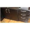 Image 1 : FILE CABINET & 3 DOOR DESK HEIGHT CABINET