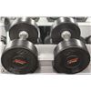 Image 1 : PAIR OF 25LB DUMBBELLS