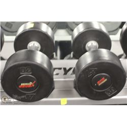 PAIR  OF 30LB DUMBBELLS