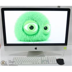 27" APPLE iMAC iNTEL i7/ 1 TERABYTE HDD/HIGH SIERRA