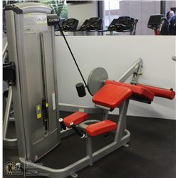 CYBEX PRONE LEG CURL MACHINE, 150LBS INTERNAL WEIGHTS