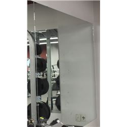 LOT OF WALL MIRRORS IN GYM AREA ONLY.