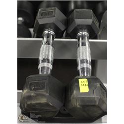 PAIR OF 5LB DUMBBELLS