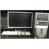 Image 1 : VOYAGEUR DESKTOP COMPUTER WITH MONITOR, KEYBOARD &