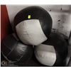 Image 1 : LOT OF 3 LARGE MEDICINE BALLS