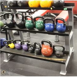 3 TIER KETTLEBELL STAND