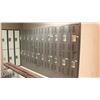 Image 1 : LOT OF 18 DOUBLE DOOR LOCKERS