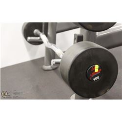 100 LB CURL BAR