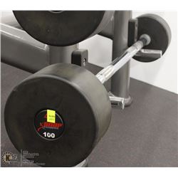 100 LB CURL BAR