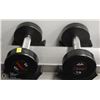 Image 1 : PAIR OF 15LB DUMBBELLS