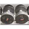 Image 1 : PAIR OF 55LB DUMBBELLS