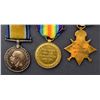 Image 3 : Canada - Set of 3 World War I medals - 22nd Infantry regiment