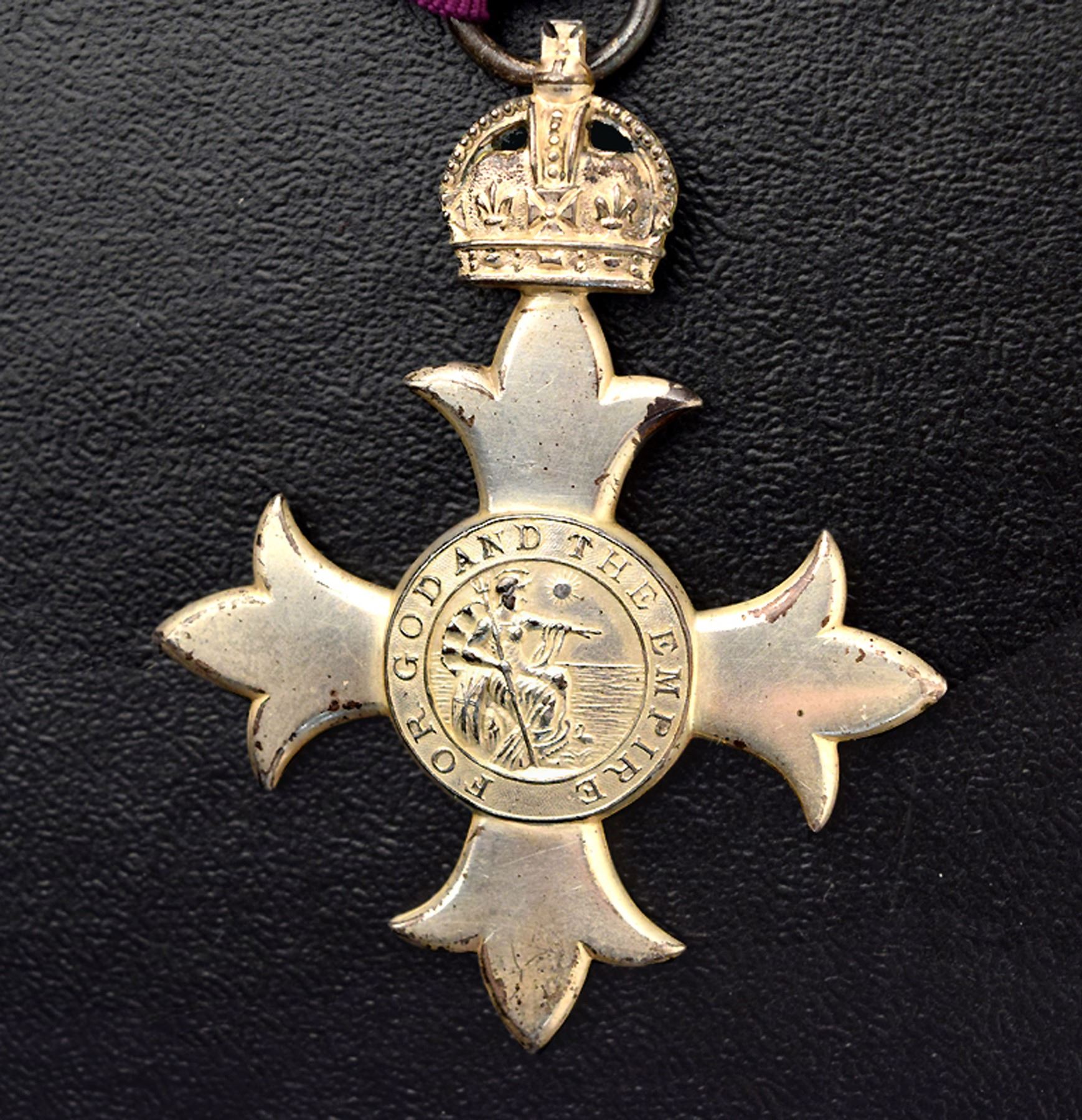 Member of the Most Excellent Order of the British Empire medal (MBE)