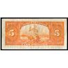 Image 2 : $5, 1935, Prince of Wales issue, French Text "Banque du Canada", BC-6, PMG VF-25