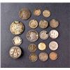 Image 1 : Lot of 18 Silver Love Tokens