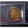 Image 2 : 1¢, 1891, Corrosion LL SD ; Obverse 2, ICCS VF-30