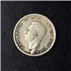 Image 2 : 25¢, 1941 & 1945. Lot of 2 George VI with die problems