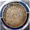 Image 1 : France, "Hundred Days" 5 Francs, 1815-L, PCGS XF-40