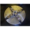 Image 2 : K.C. 10", 4 Jaw Manual Chuck with D1-6 Mount, P/N: S417