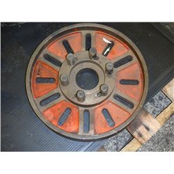 14" Diameter Lathe Face Plate with D1-6 Mount