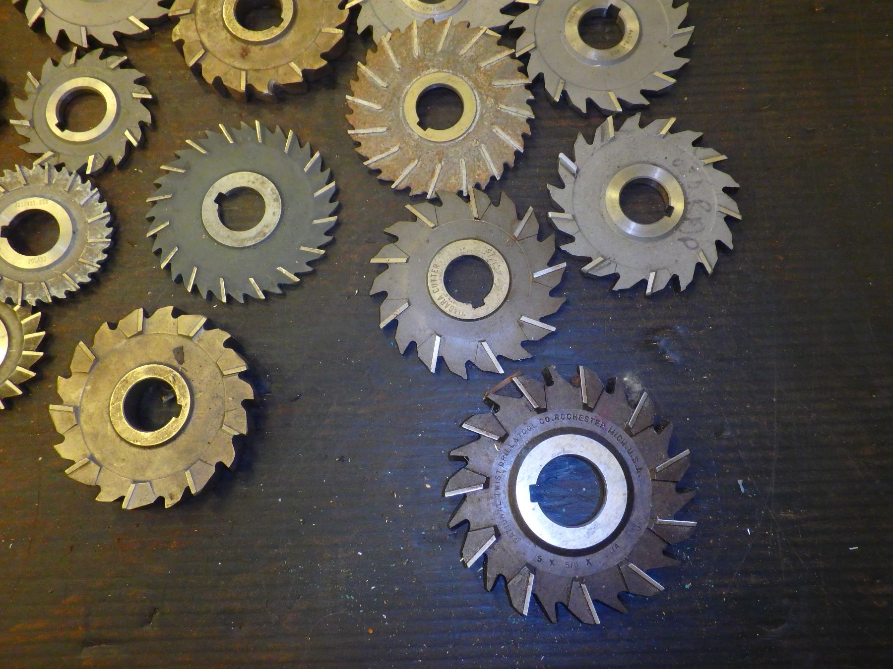 Lot of Misc Slotting Cutters - BTM Industrial