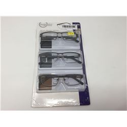 Design Optics Reading Glasses 3-Pack